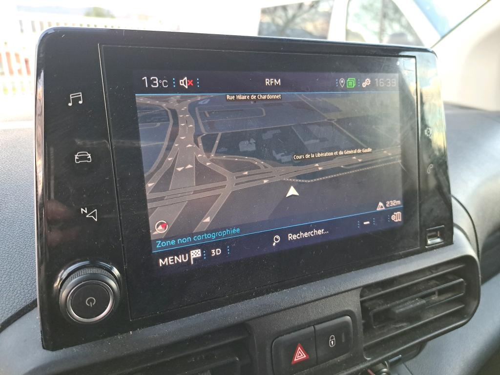 Peugeot PARTNER FOURGON LONG 950 KG BLUEHDI 100 S&S BVM5 ASPHALT 2021