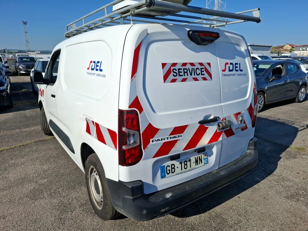 Peugeot PARTNER FOURGON STANDARD 650 KG PURETECH 110 S&S BVM6 ASPHALT 2021