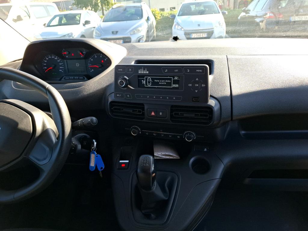 Peugeot PARTNER FOURGON STANDARD 650 KG BLUEHDI 100 S&S BVM5 PREMIUM 2021