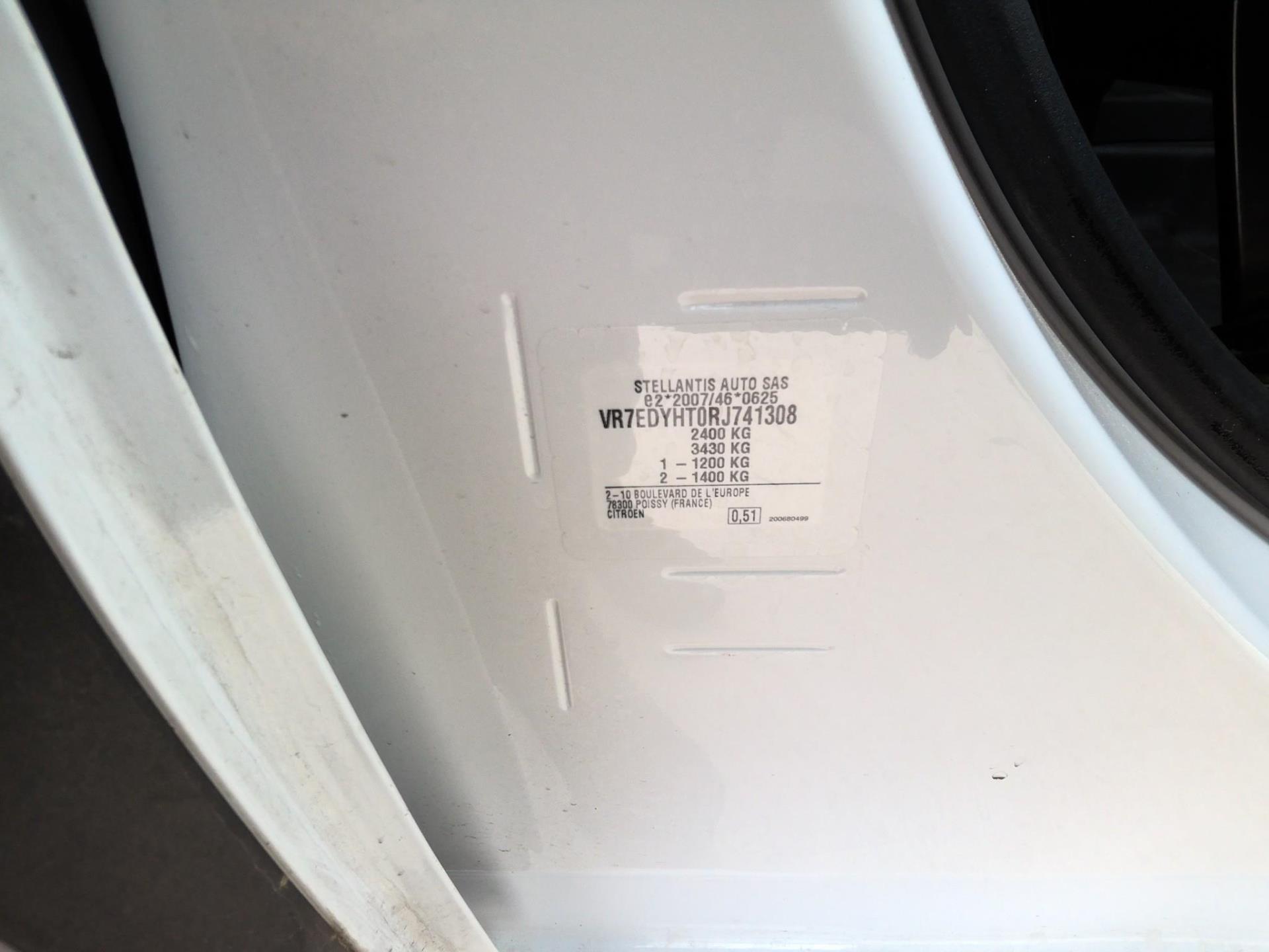 Citroen BERLINGO VAN TAILLE XL 950KG BLUEHDI 100 S&S BVM6 2024