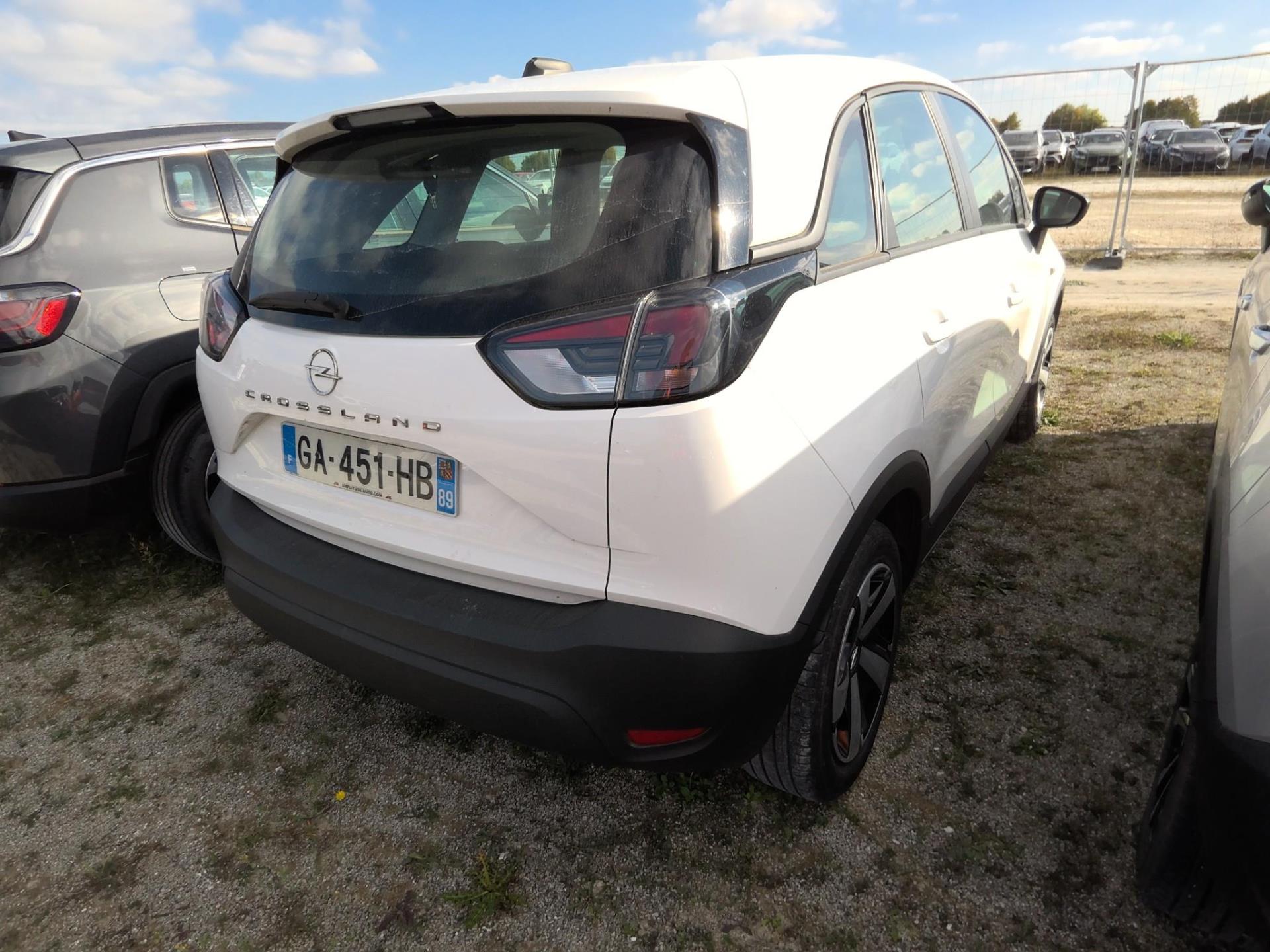 Opel Crossland X 1.2 Turbo 110 ch BVA6 Edition 2021