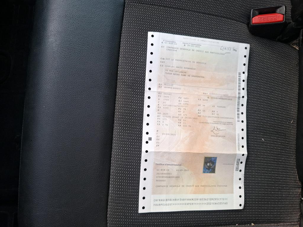 Peugeot EXPERT FGN TOLE STANDARD BLUEHDI 100 S&S BVM6 PREMIUM 2021