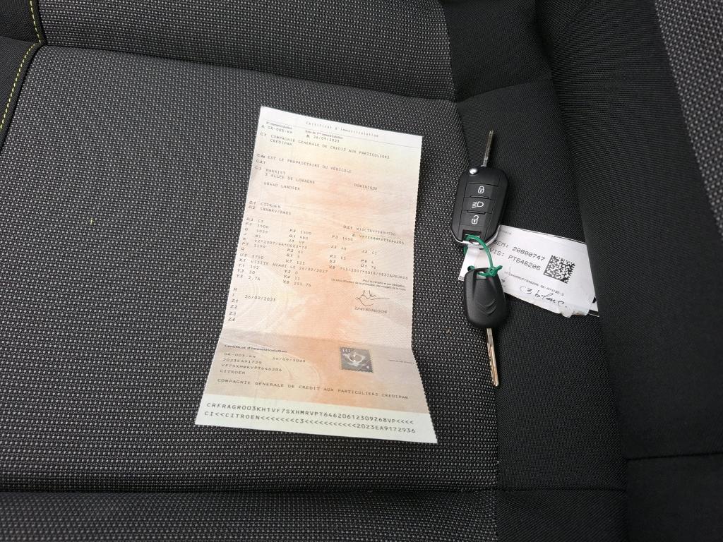 Citroen C3 PureTech 83 ch BVM5 You 2023