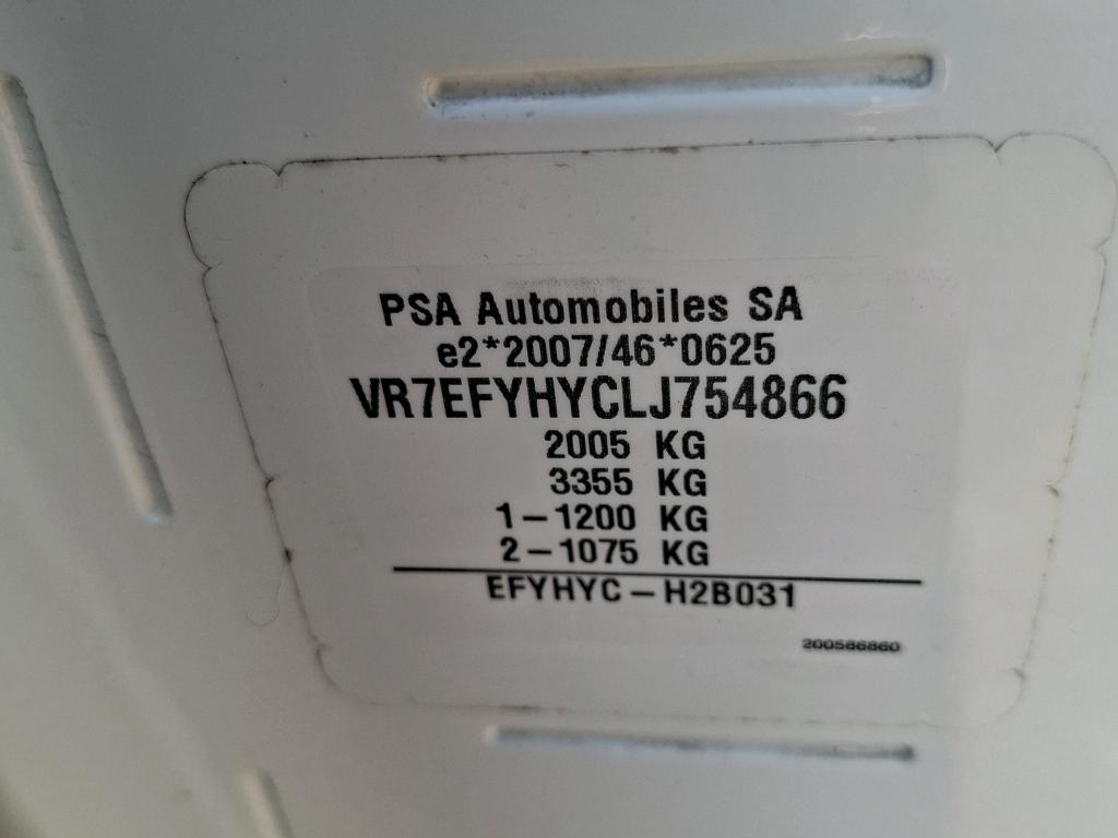 Citroen BERLINGO VAN M 650 BLUEHDI 100 S&S BVM5 CLUB 2020
