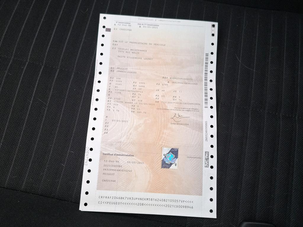 Peugeot 208 PURETECH 100 S&S BVM6 ACTIVE BUSINESS R 2021