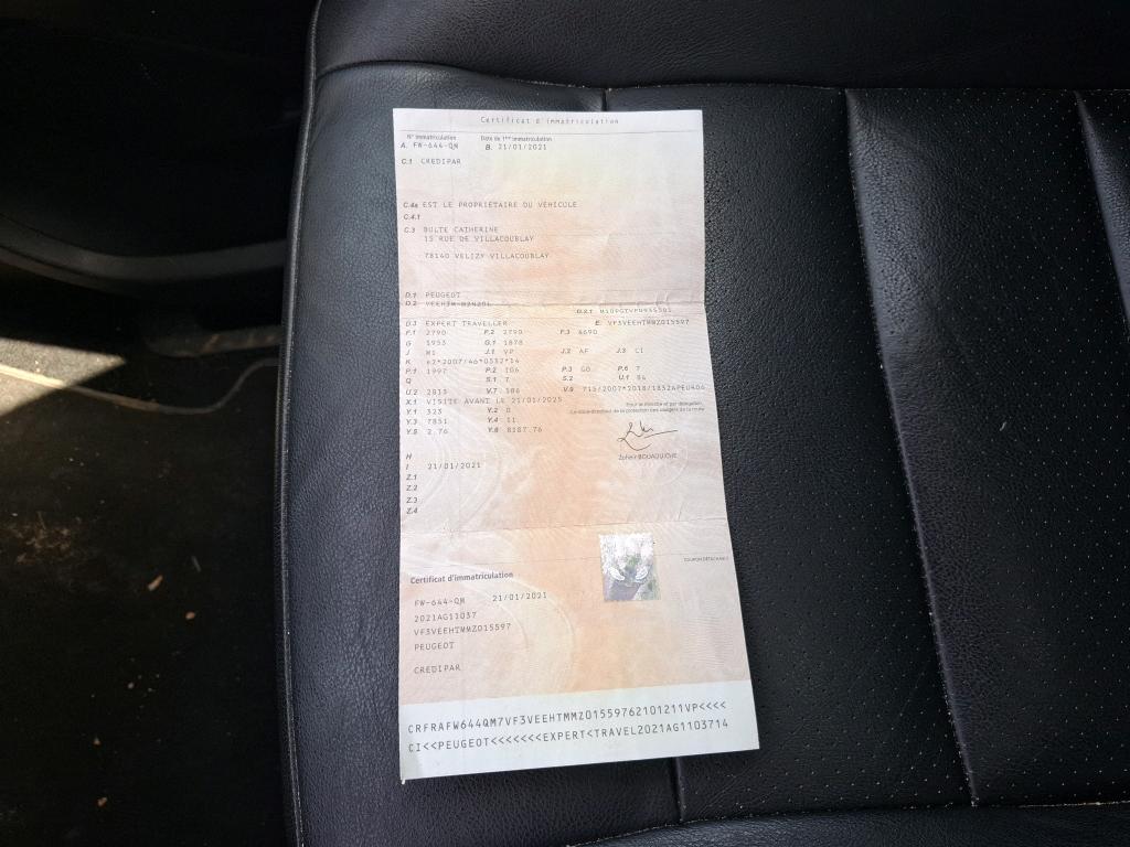 Peugeot Traveller Standard BlueHDi 145ch S&S BVM6 Allure 2021
