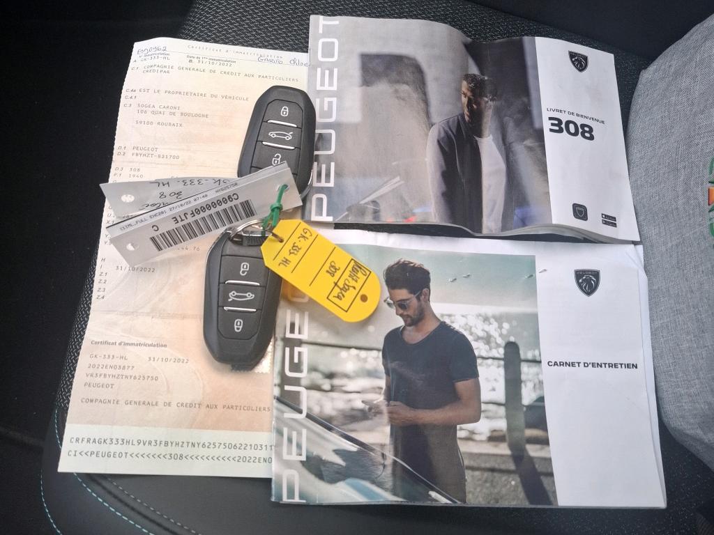Peugeot 308 BlueHDi 130ch S&S EAT8 Allure 2022