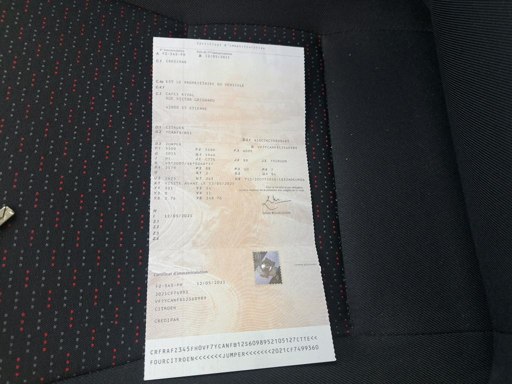 Citroen JUMPER TOLE 35 L2H2 BLUEHDi 120 S&S BVM6 DRIVER 2021