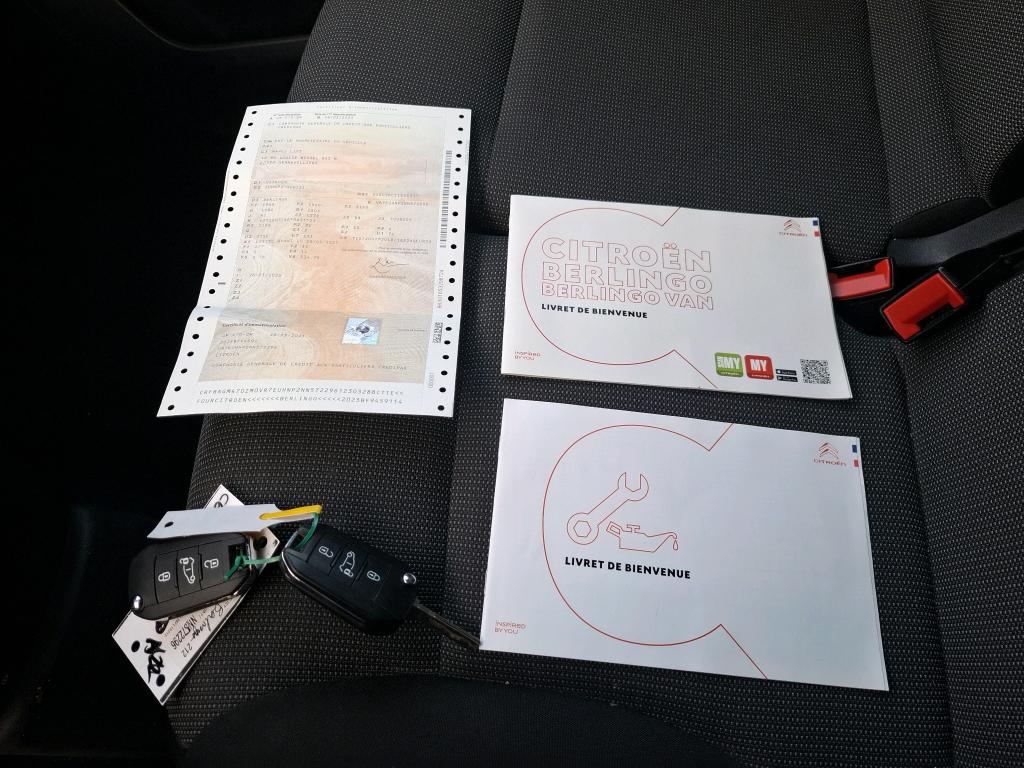 Citroen BERLINGO VAN M 650 PURETECH 110 S&S BVM6  2023