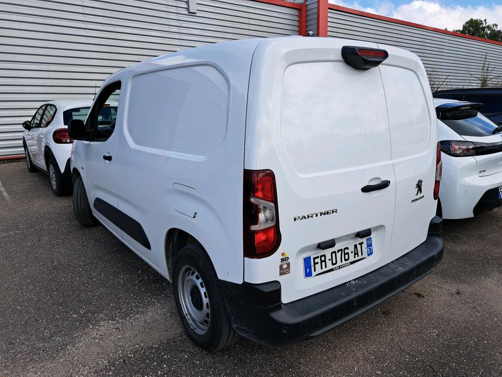 Peugeot PARTNER FOURGON STANDARD 650 KG BLUEHDI 100 S&S BVM5 ASPHALT 2020