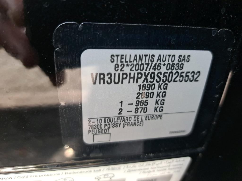 Peugeot 208 Hybrid 110 ch e-DCS6 Style 2025