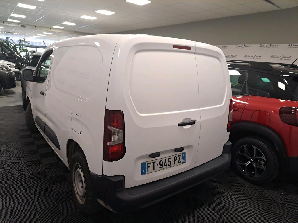 Peugeot PARTNER FOURGON STANDARD 650 KG BLUEHDI 100 S&S BVM5 PREMIUM 2020