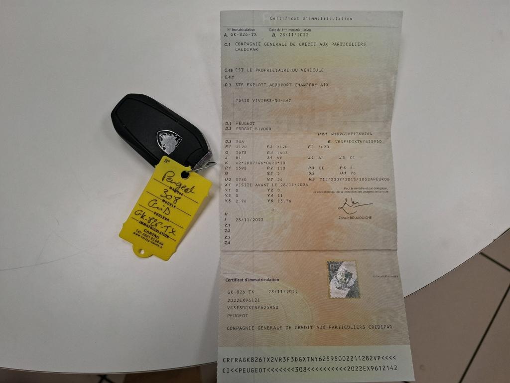 Peugeot 308 PHEV 180 e-EAT8 Allure 2022