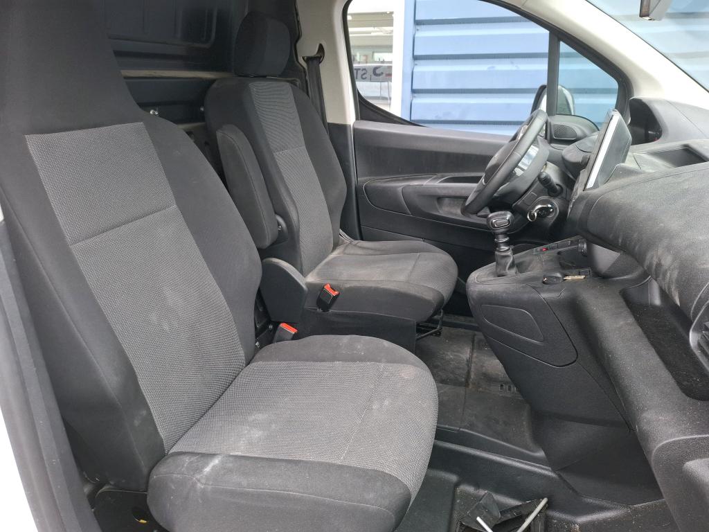 Peugeot PARTNER FOURGON STANDARD 650 KG BLUEHDI 100 S&S BVM6 ASPHALT 2022