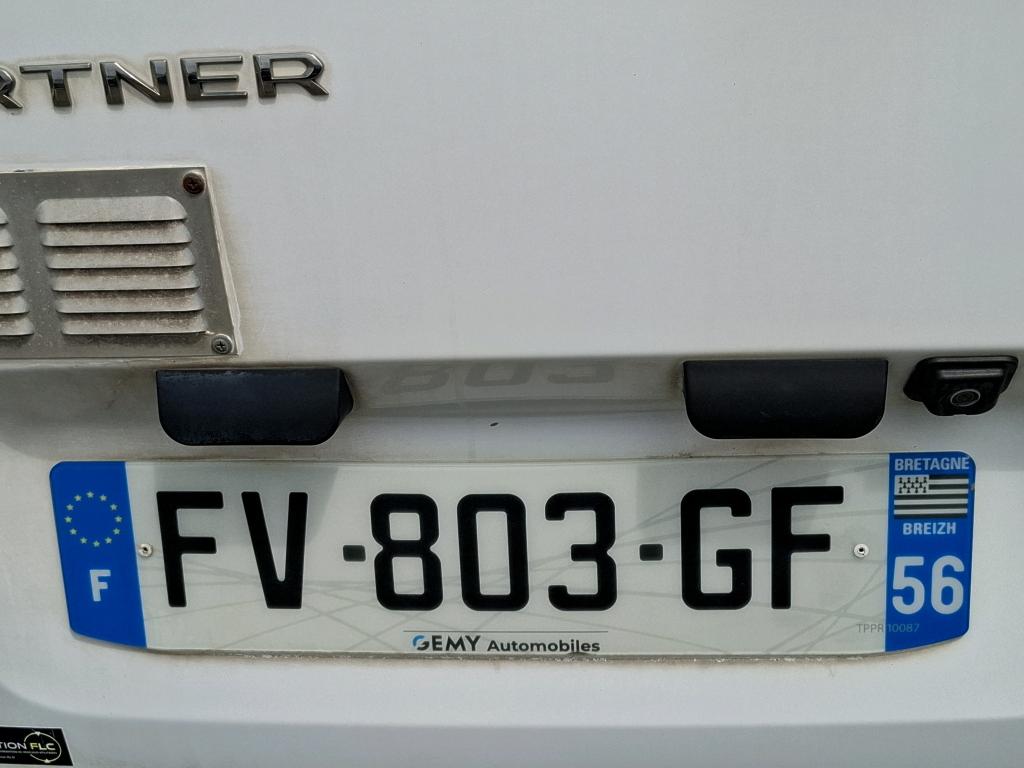 Peugeot PARTNER FOURGON STANDARD 650 KG BLUEHDI 100 S&S BVM5 PREMIUM 2020