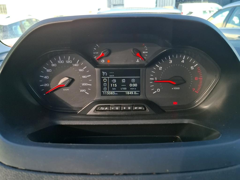 Peugeot PARTNER FOURGON STANDARD 650 KG BLUEHDI 100 S&S BVM5 ASPHALT 2020