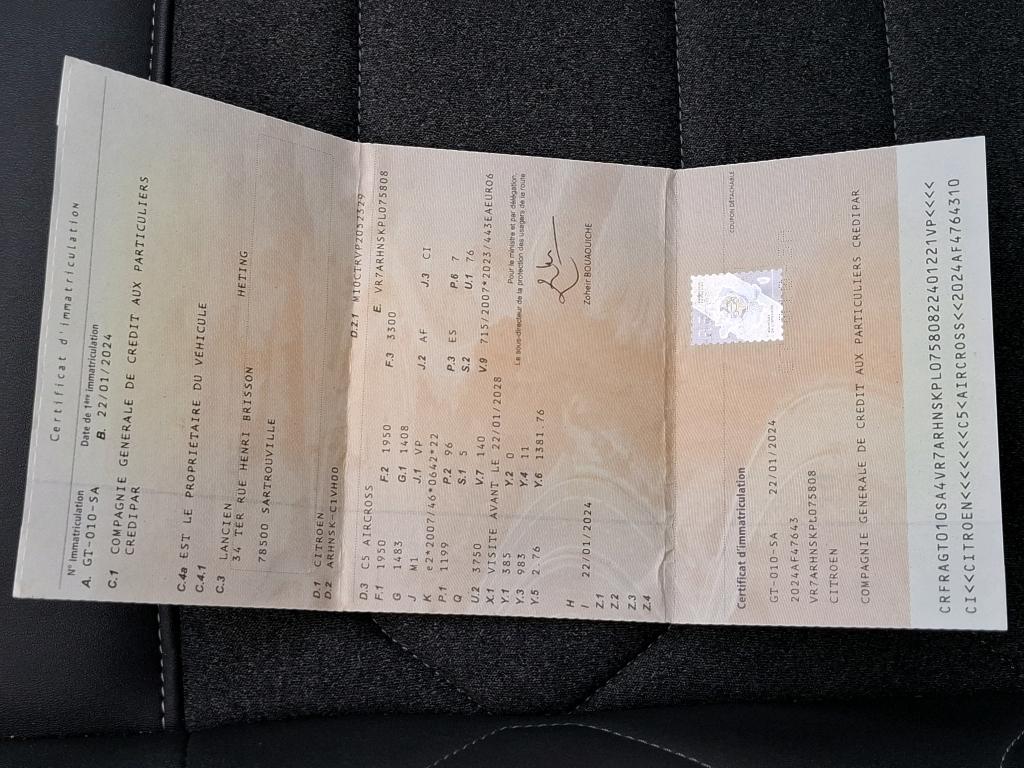 Citroen C5 Aircross PureTech 130 BVM6 Plus 2024