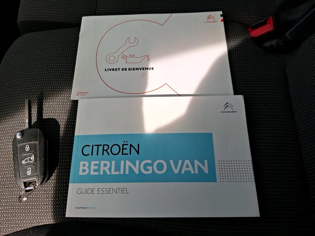 Citroen BERLINGO VAN M 650 BLUEHDI 100 S&S BVM5 CLUB 2021
