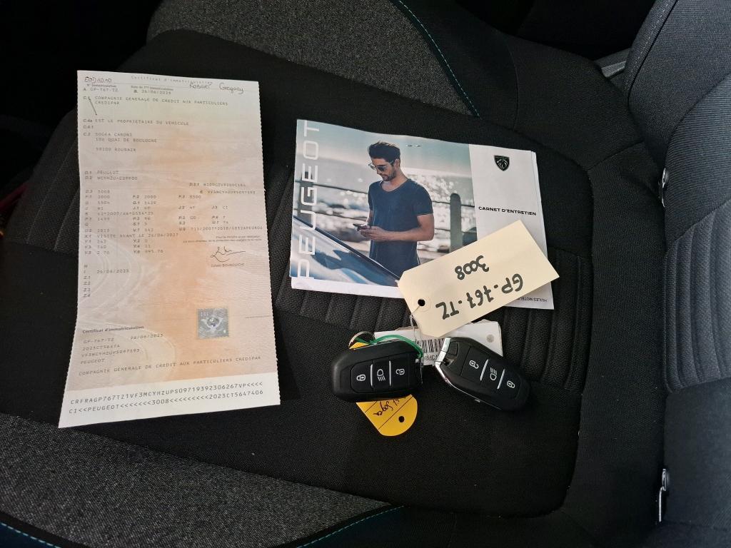 Peugeot 3008 BlueHDi 130ch S&S EAT8 Active Pack 2023