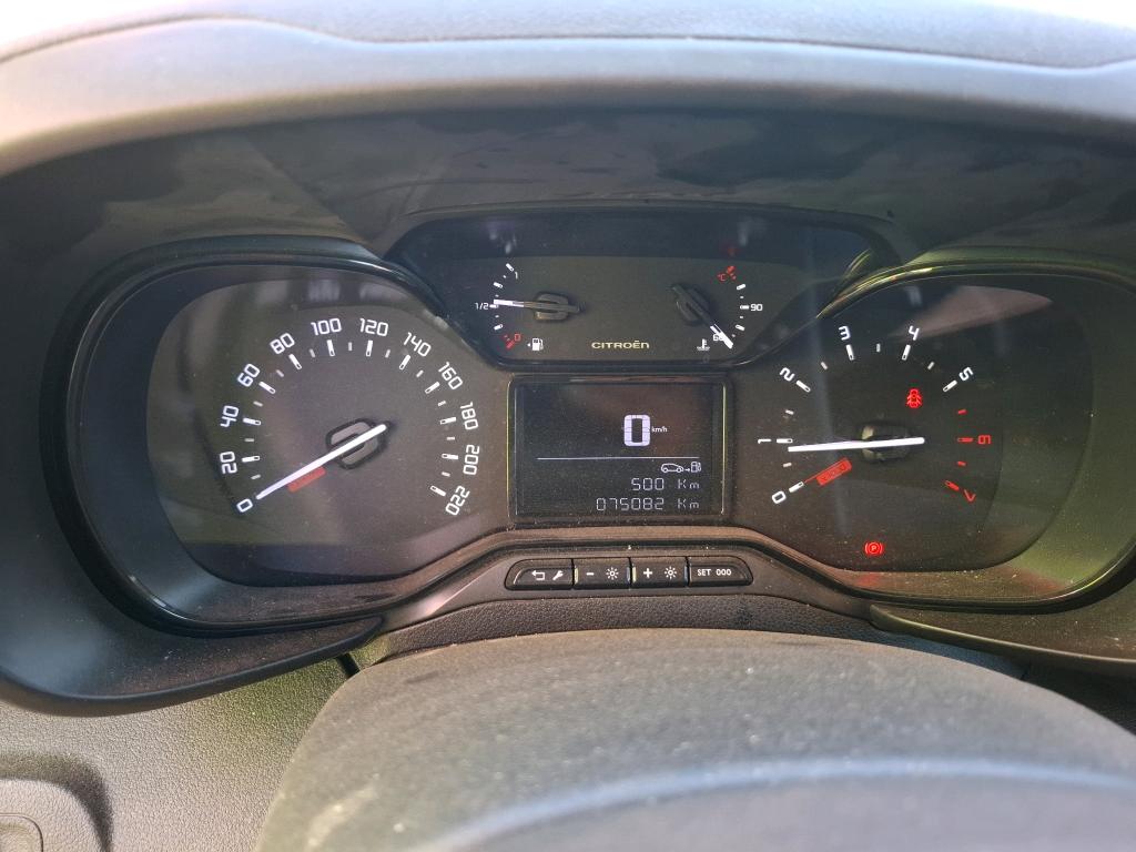 Citroen BERLINGO VAN M 650 BLUEHDI 100 S&S CLUB 2019