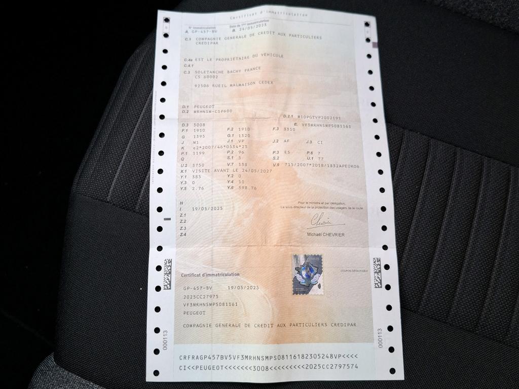 Peugeot 3008 PureTech 130ch S&S BVM6 Active Pack 2023