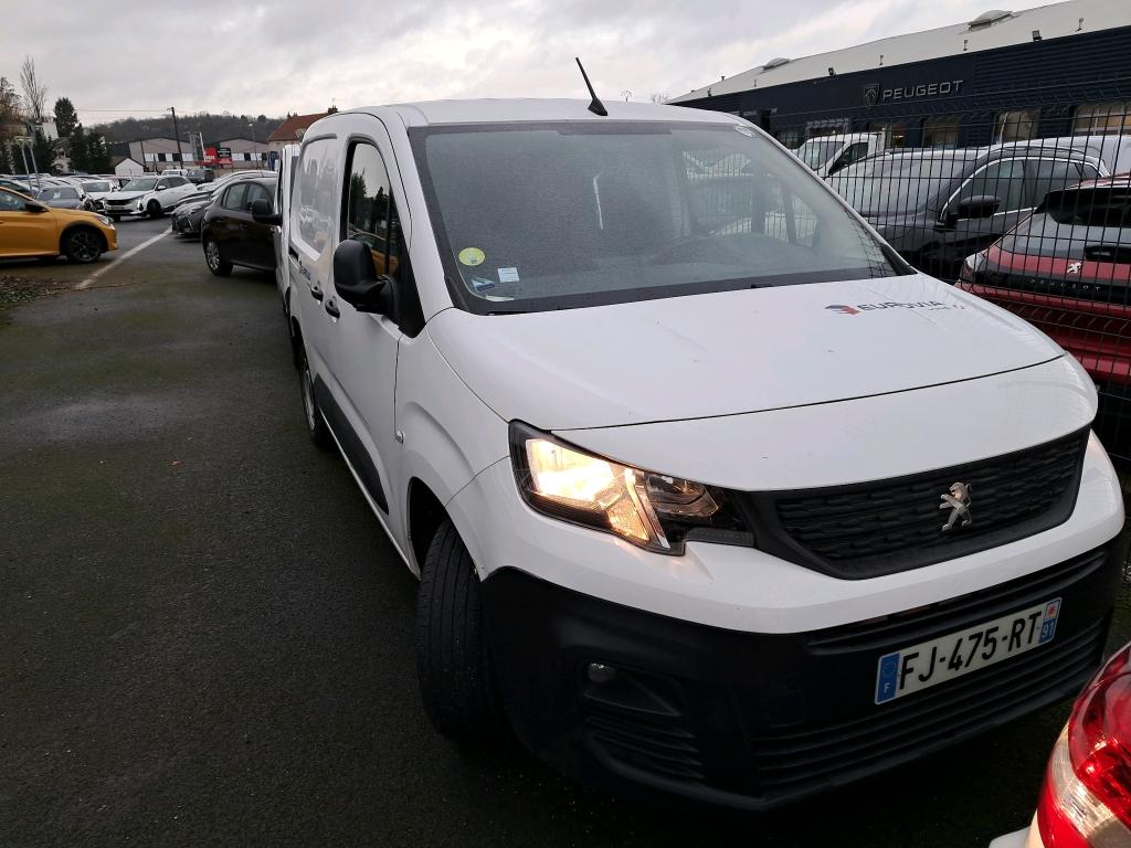 Peugeot PARTNER FOURGON STANDARD 650 KG BLUEHDI 100 BVM5 PREMIUM 2019