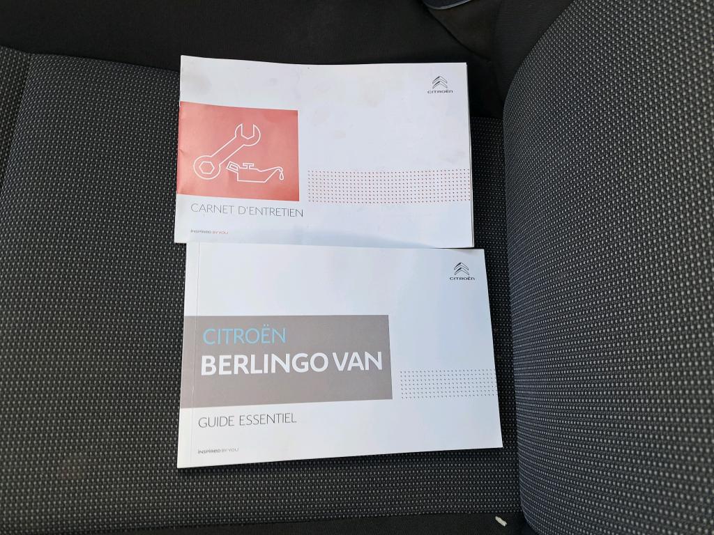 Citroen BERLINGO VAN M 650 BLUEHDI 75 BVM5 CLUB 2019