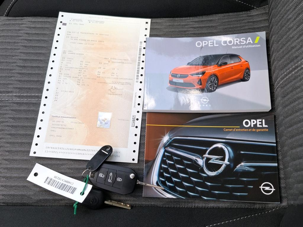 Opel Corsa 1.2 75 ch BVM5 Edition Business 2022