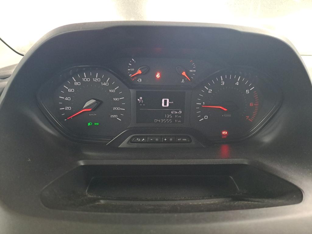 Peugeot PARTNER FOURGON STANDARD 650 KG BLUEHDI 75 BVM5 PREMIUM 2020