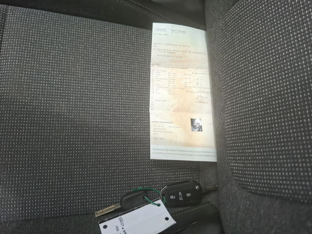 Opel Crossland 1.5 D 110 ch BVM6 Elegance 2022