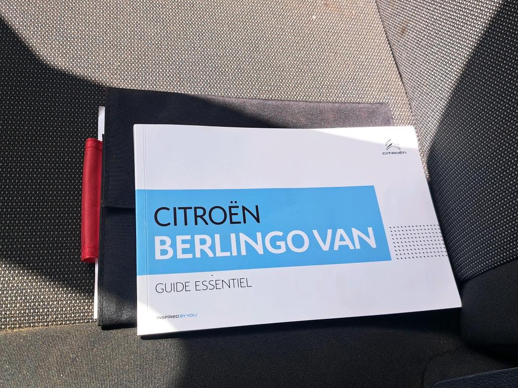 Citroen BERLINGO VAN M 650 BLUEHDI 100 S&S BVM5 DRIVER 2020