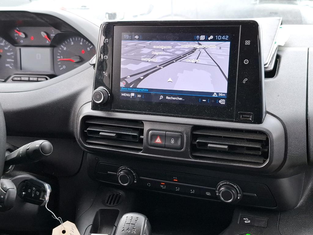 Peugeot PARTNER FOURGON STANDARD 650 KG BLUEHDI 100 S&S BVM5 PREMIUM 2021