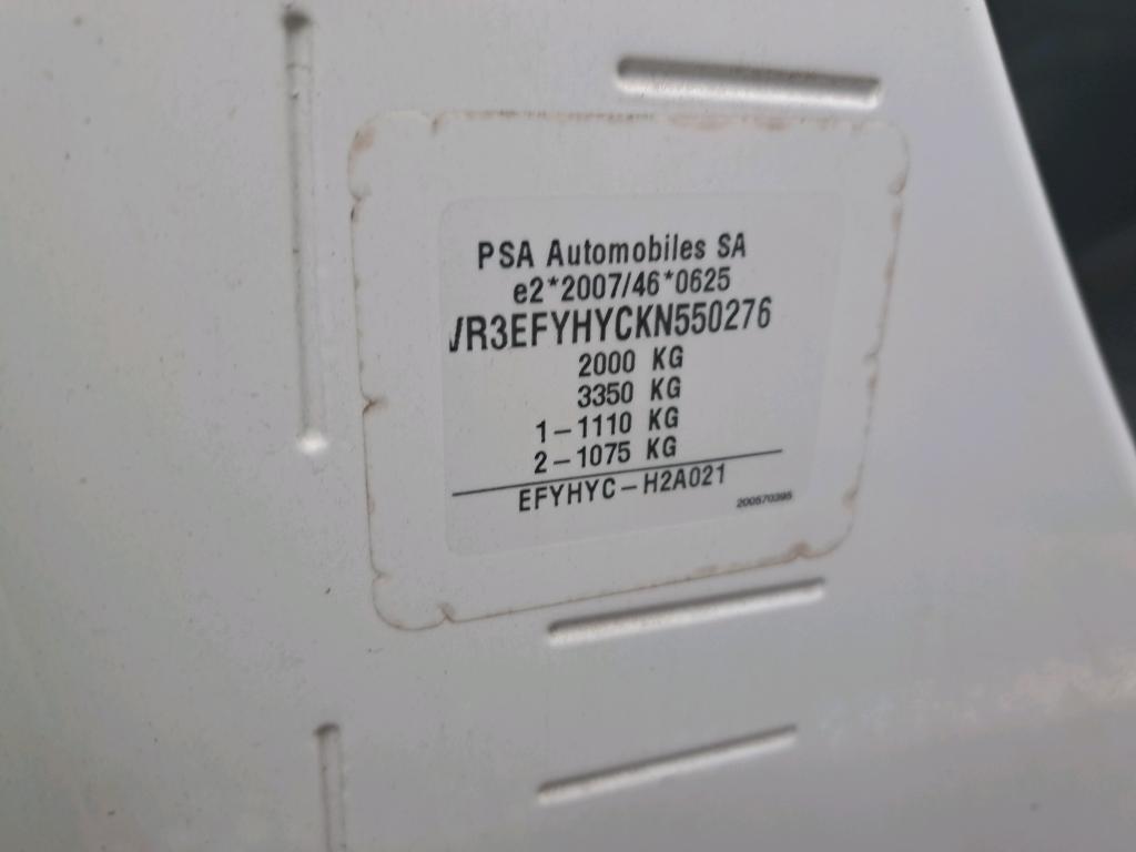 Peugeot PARTNER FOURGON STANDARD 650 KG BLUEHDI 100 BVM5 PREMIUM 2019