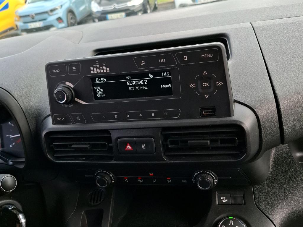 Citroen BERLINGO VAN M 650 BLUEHDI 100 S&S BVM5 CLUB 2020