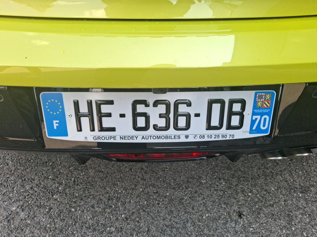 Peugeot 208 Hybrid 145 ch e-DCS6 GT 2025
