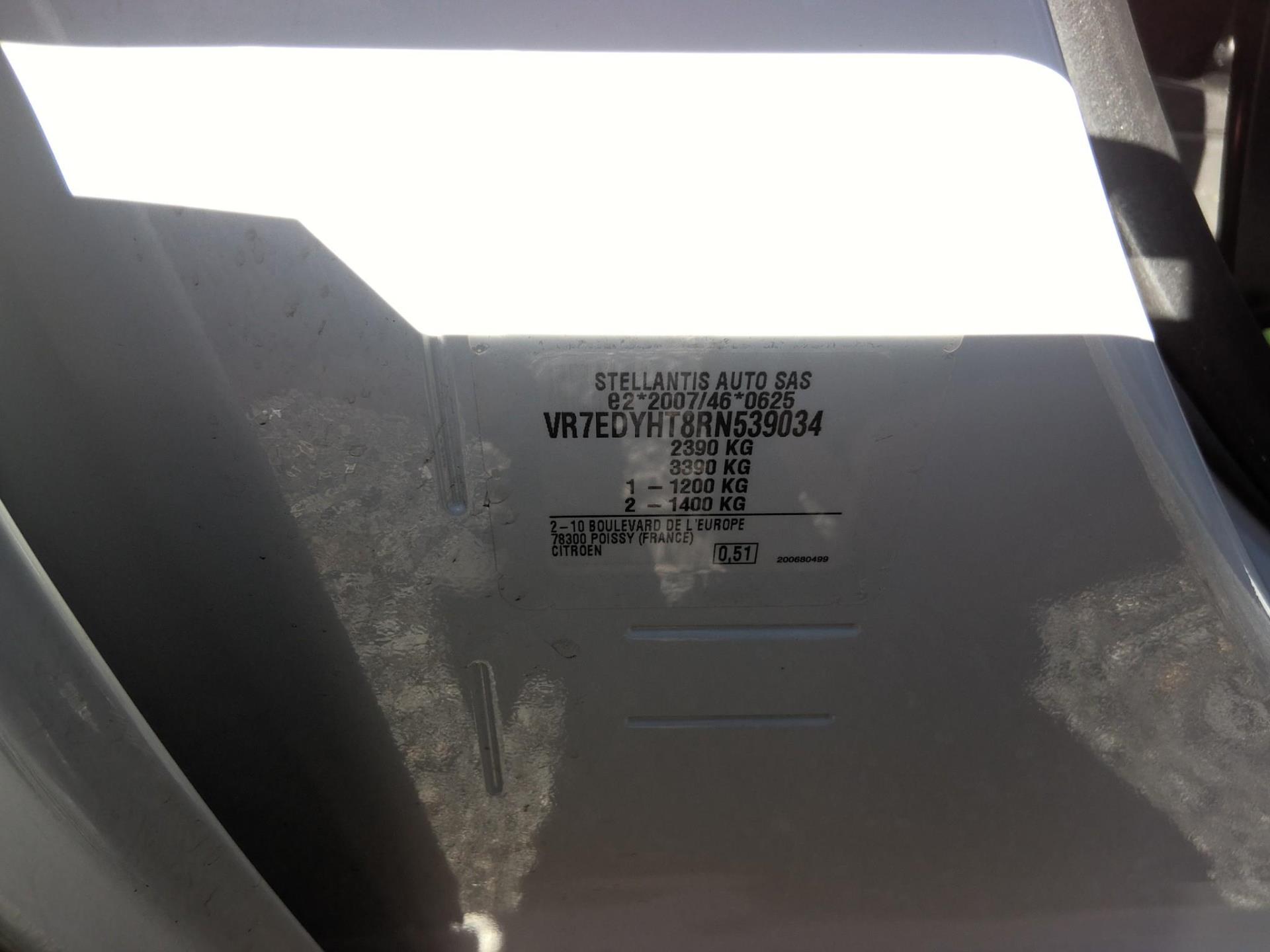 Citroen BERLINGO VAN TAILLE M 1000KG BLUEHDI 100 S&S BVM6 2024