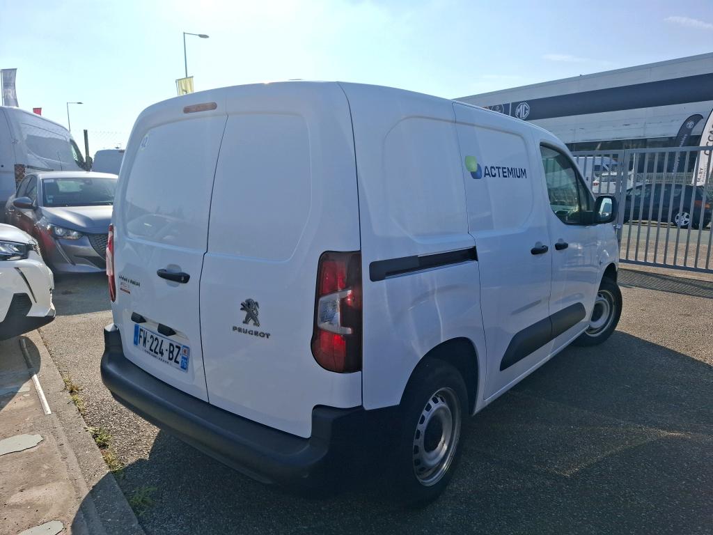 Peugeot PARTNER FOURGON STANDARD 650 KG BLUEHDI 75 BVM5 PREMIUM 2020
