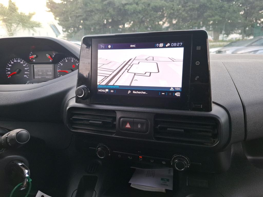 Peugeot PARTNER FOURGON STANDARD 650 KG BLUEHDI 100 S&S BVM6 ASPHALT 2022