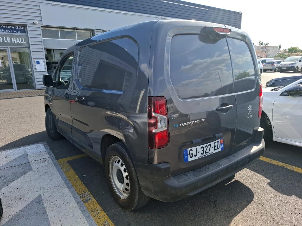 Peugeot E-PARTNER FOURGON STANDARD 800 KG 136 CH BATTERIE 50 KWH ASPHALT 2022