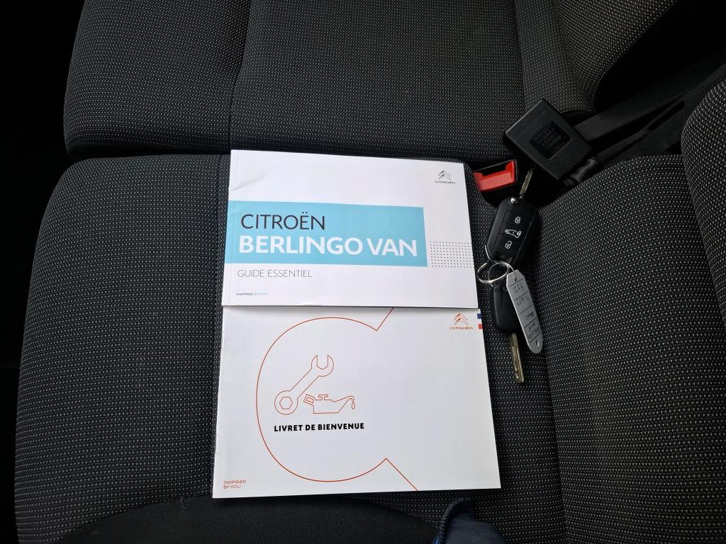 Citroen BERLINGO VAN M 650 BLUEHDI 100 S&S BVM5 CLUB 2021