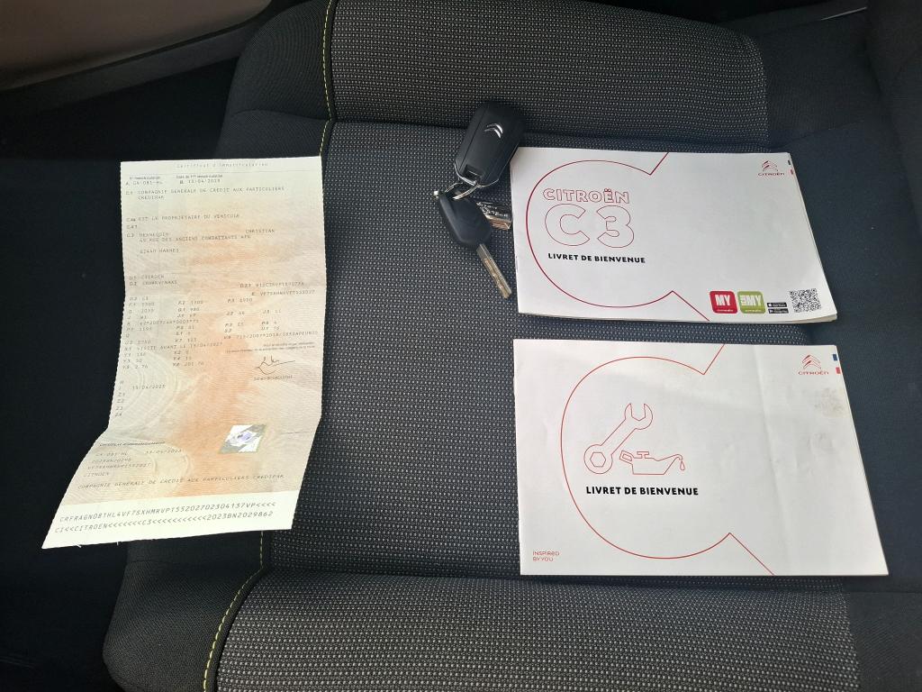 Citroen C3 PureTech 83 ch BVM5 You 2023