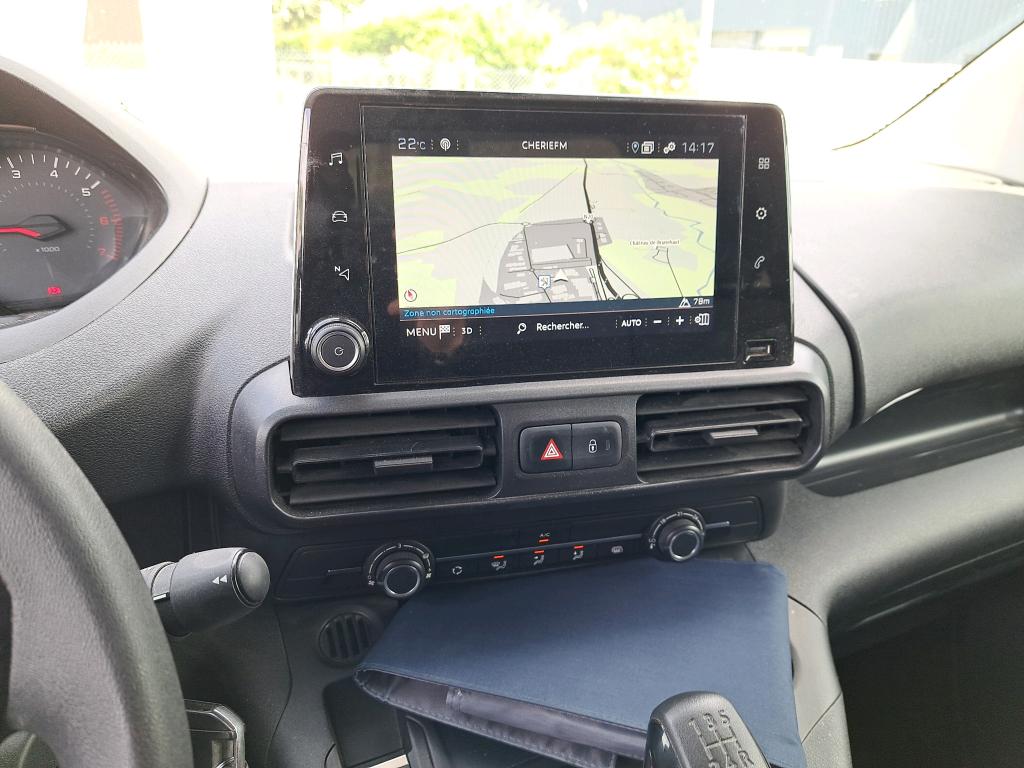 Peugeot PARTNER FOURGON STANDARD 650 KG BLUEHDI 100 S&S BVM5 ASPHALT 2020