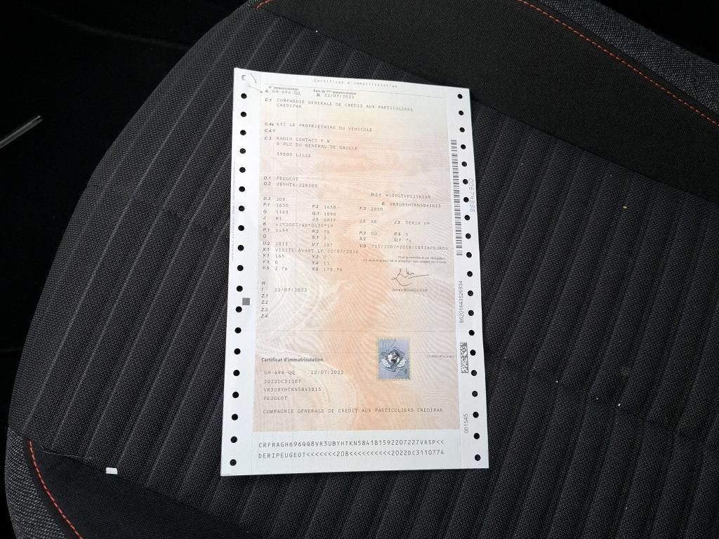 Peugeot 208 BLUEHDI 100 S&S BVM6 ACTIVE BUSINESS R 2022