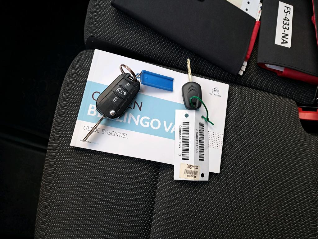 Citroen BERLINGO VAN M 650 BLUEHDI 100 S&S BVM5 CLUB 2020