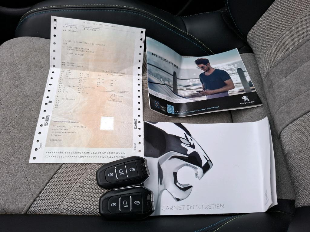 Peugeot 208 Electrique 50 kWh 136ch GT Pack 2021