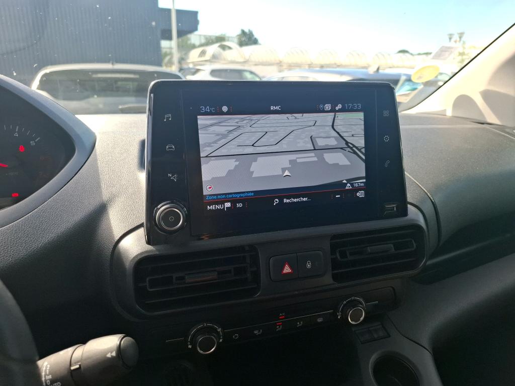 Peugeot PARTNER FOURGON STANDARD 650 KG BLUEHDI 100 S&S BVM5 ASPHALT 2020
