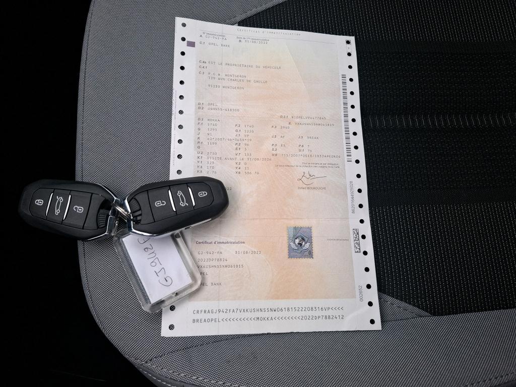 Opel Mokka 1.2 Turbo 130 ch BVA8 Elegance 2022