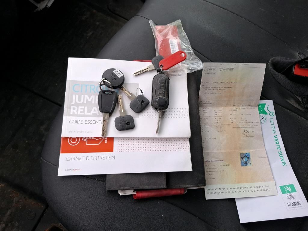 Citroen JUMPER TOLE 33 L1H1 BLUEHDi 120 S&S BVM6 DRIVER 2020