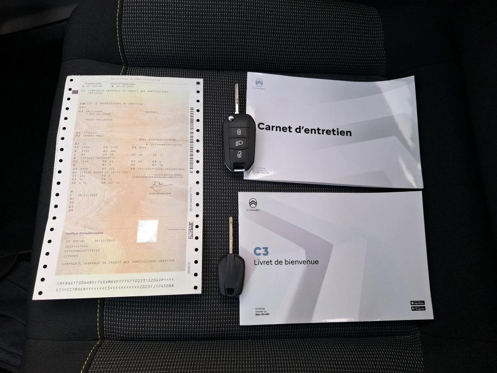 Citroen C3 PureTech 83 ch BVM5 You 2023