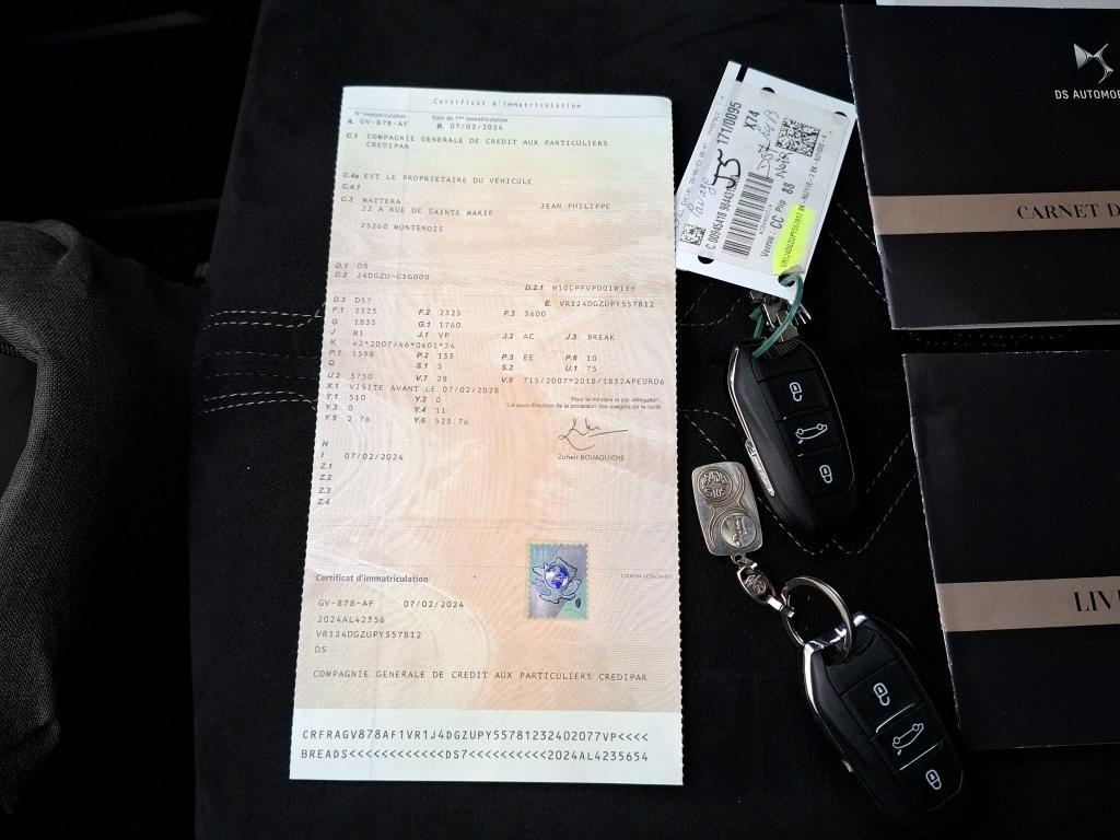 DS DS 7 Hybride Rechargeable E-Tense 225 EAT8 Performance Line 2024